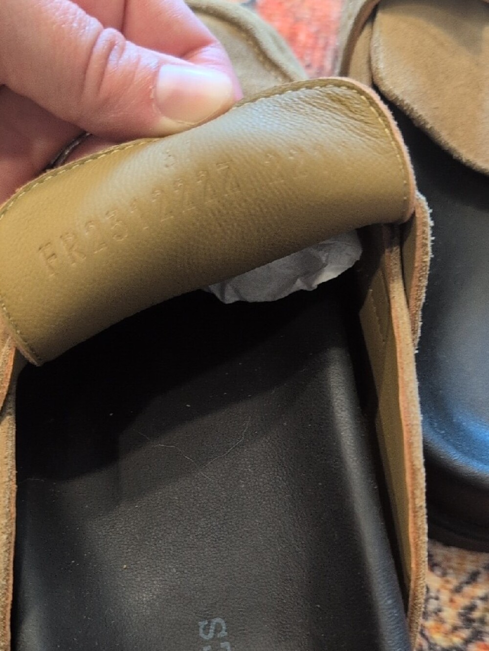 Women’s Suede Slip-On Loafers in Tan - Picture 5 of 10